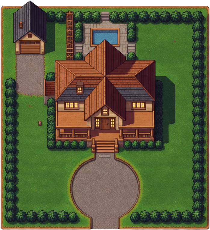 House 6 - Executive Home with Detached Garage