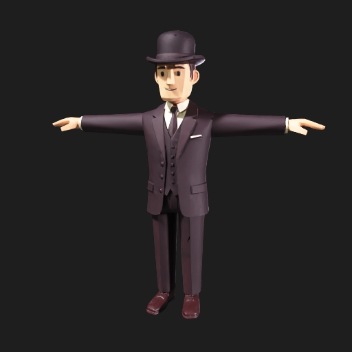Businessman Bowler Hat