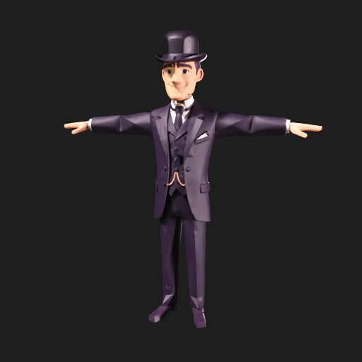 Businessman Bowler Hat