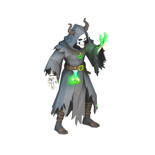 Low-poly Dark Game Background