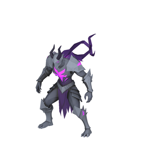 Low-poly Dark Game Background