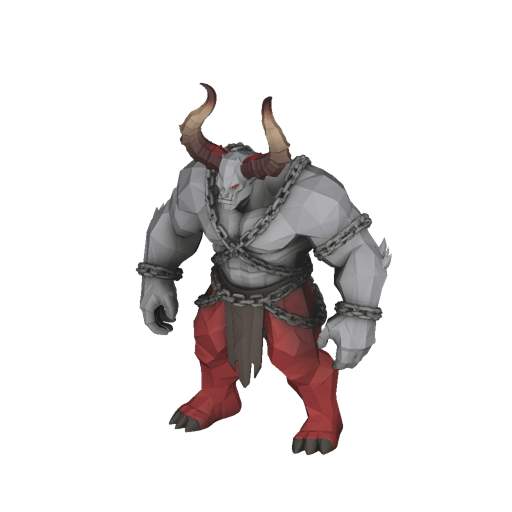 A Low-poly Game Background