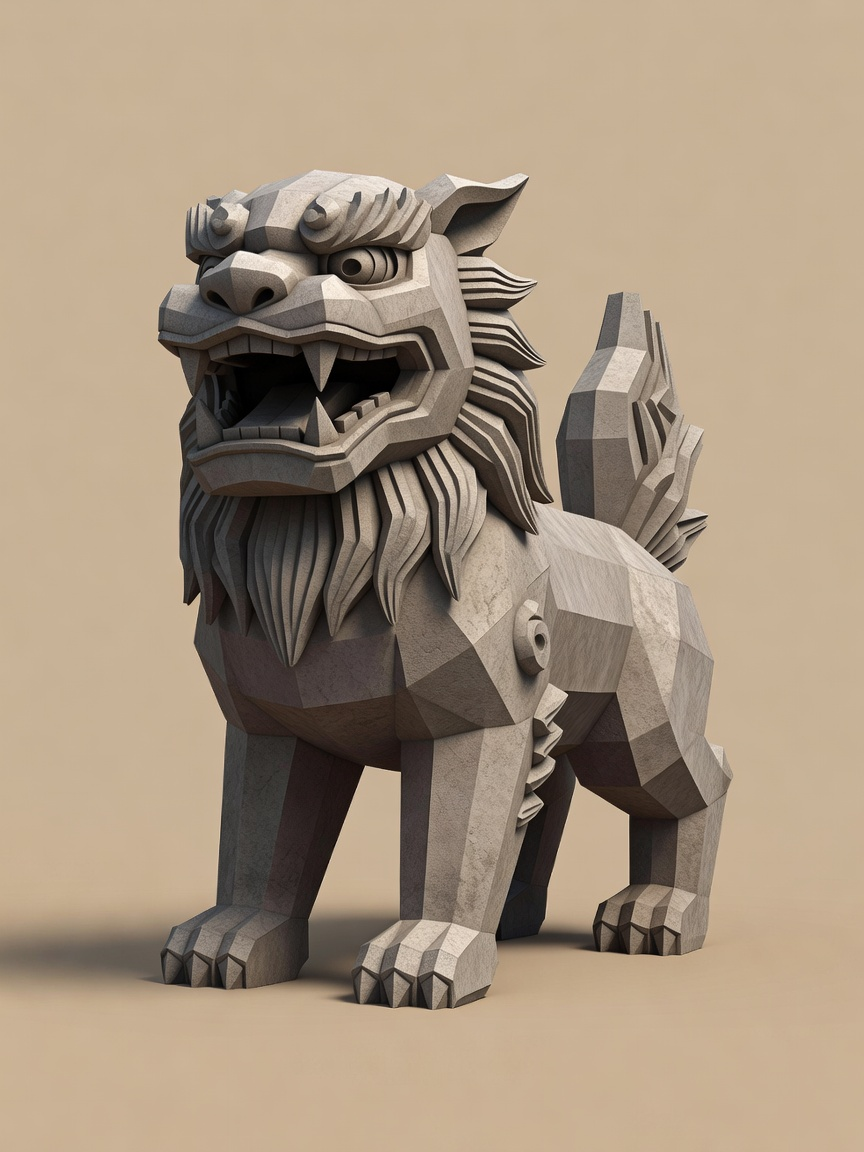 Komainu Concept 1 - Heavy Stone Agyou