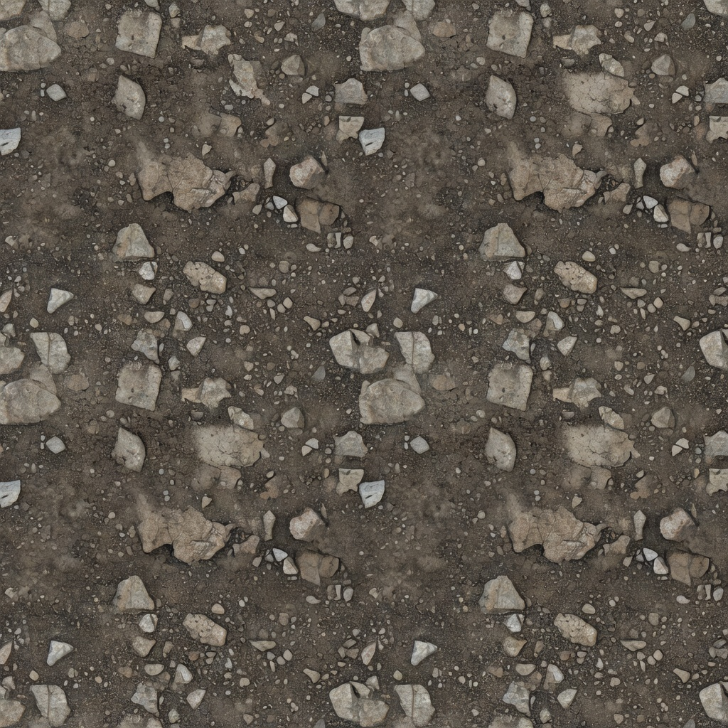 Dirty Rubble Soil Texture