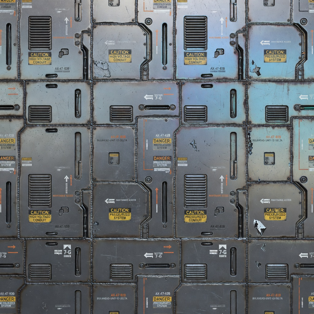 Sci-fi Wall Panels