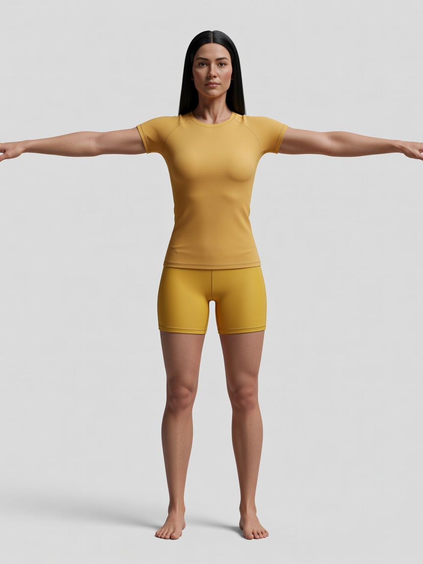 T-Pose Concept - Custom Female Platformer Protagonist