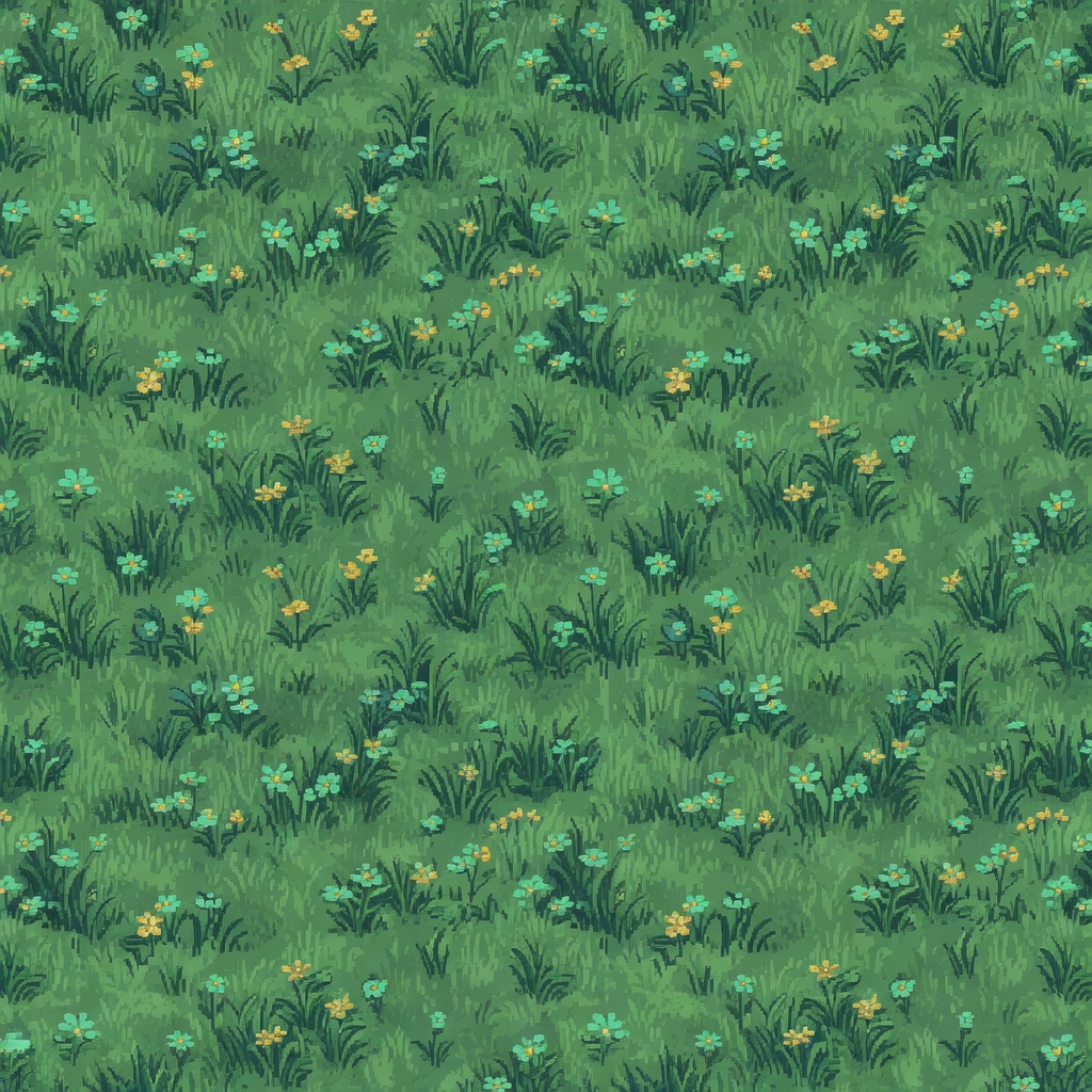 草地瓦片 - Grass Ground Tile