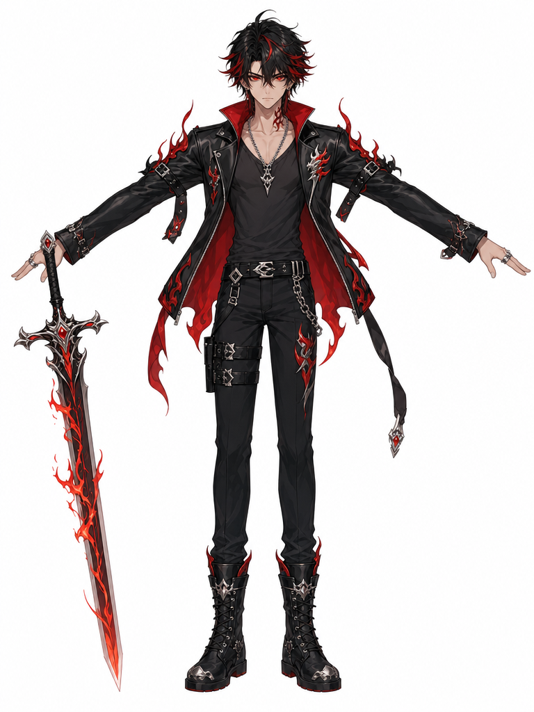 Zero Character Concept - T-Pose (1 / 2)