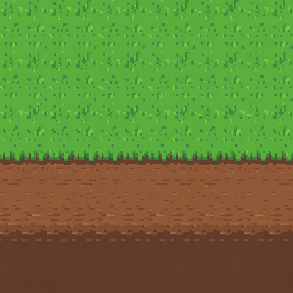 Pixel Art Ground Tile