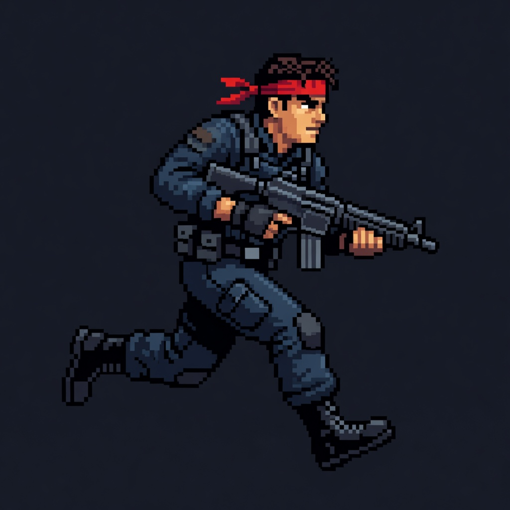 Player Contra Soldier