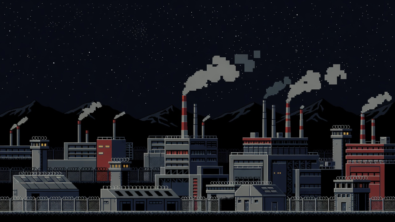 Contra Background Industrial