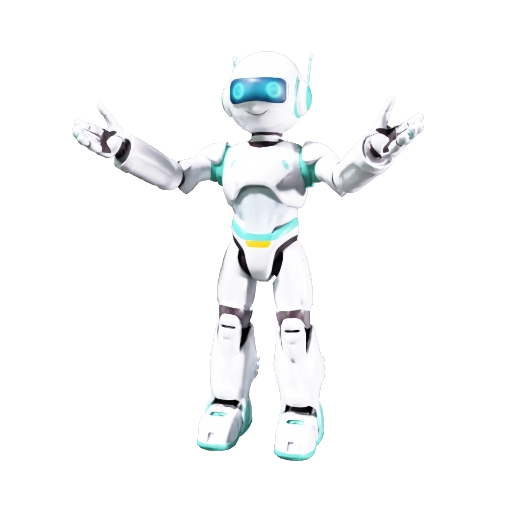 Friendly Stylized Robot