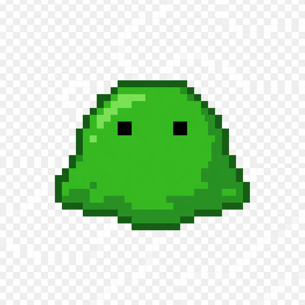 Slime Monster Pixel Art
