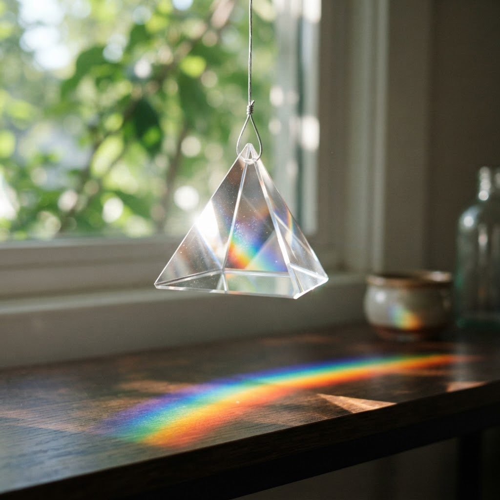 Clear Crystal Prism