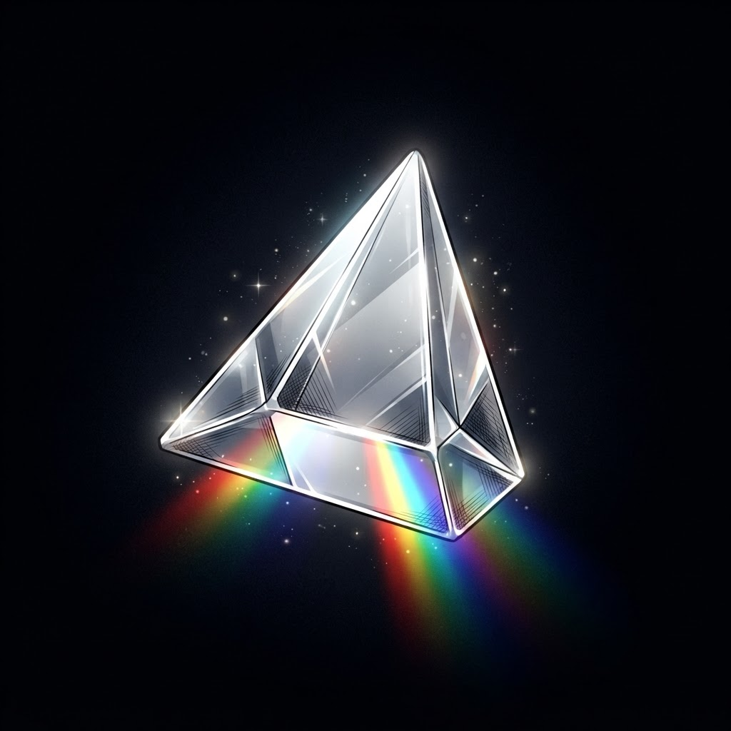 Clear Crystal Prism