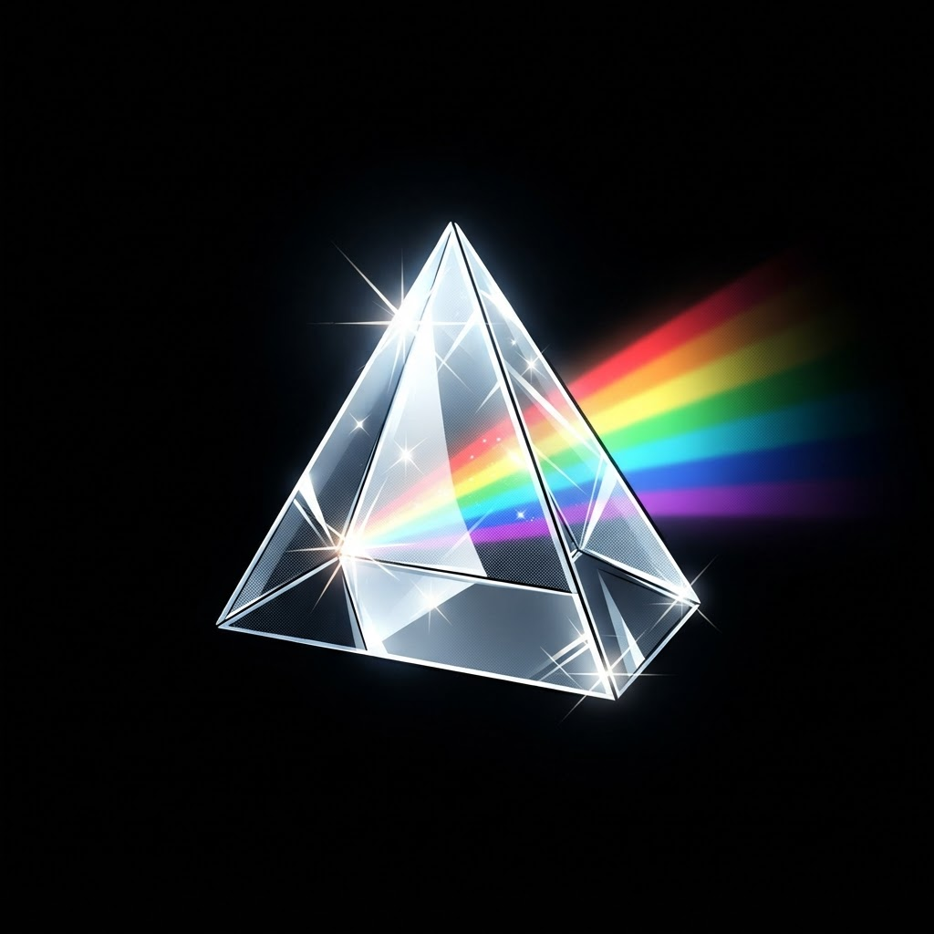 Clear Crystal Prism (4)