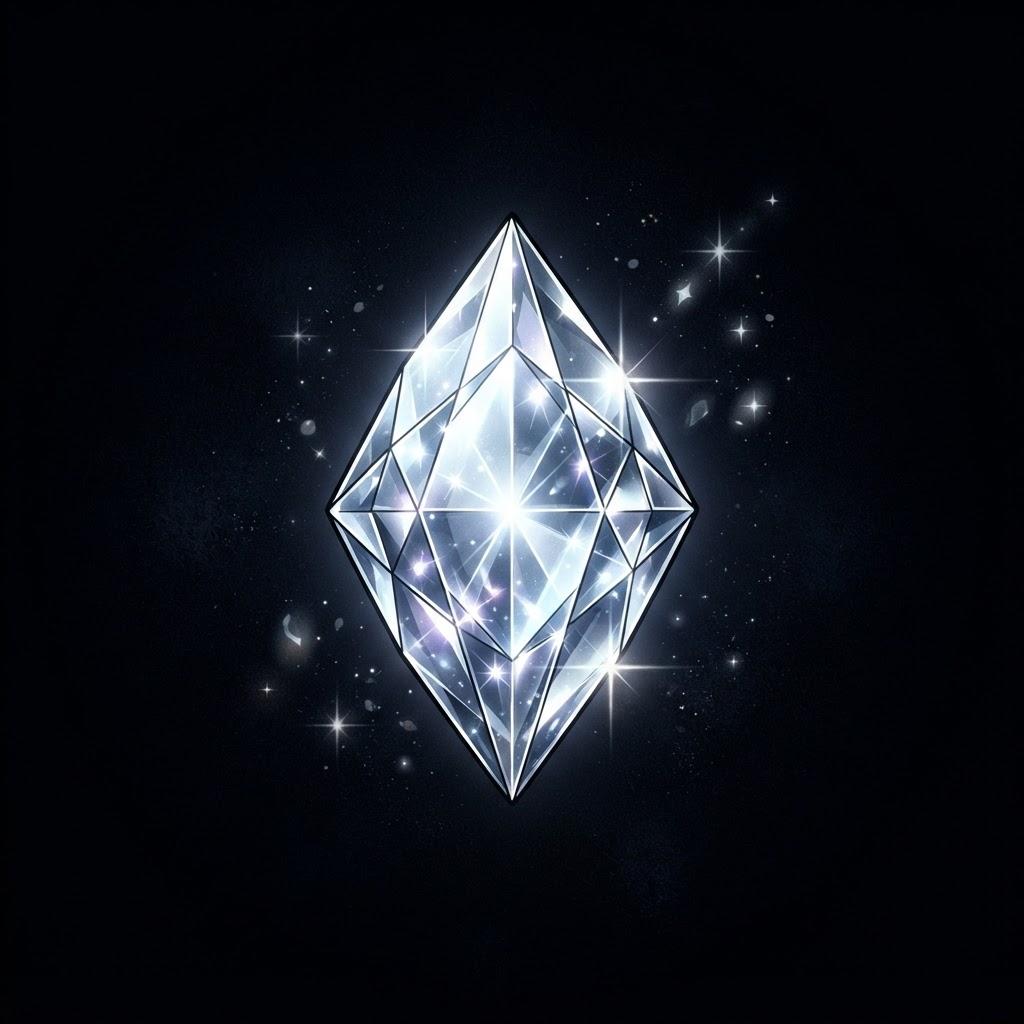 Clear Crystal Gem (3)