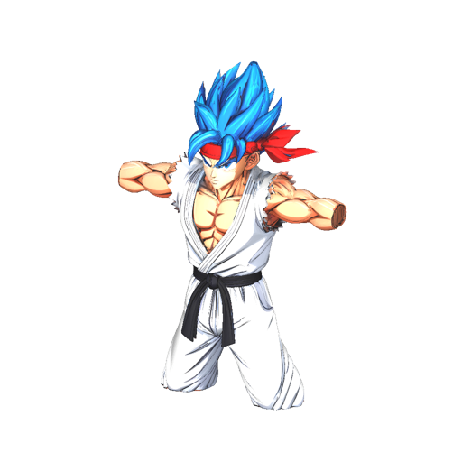 Hero 1 - Blue Fighter 3D