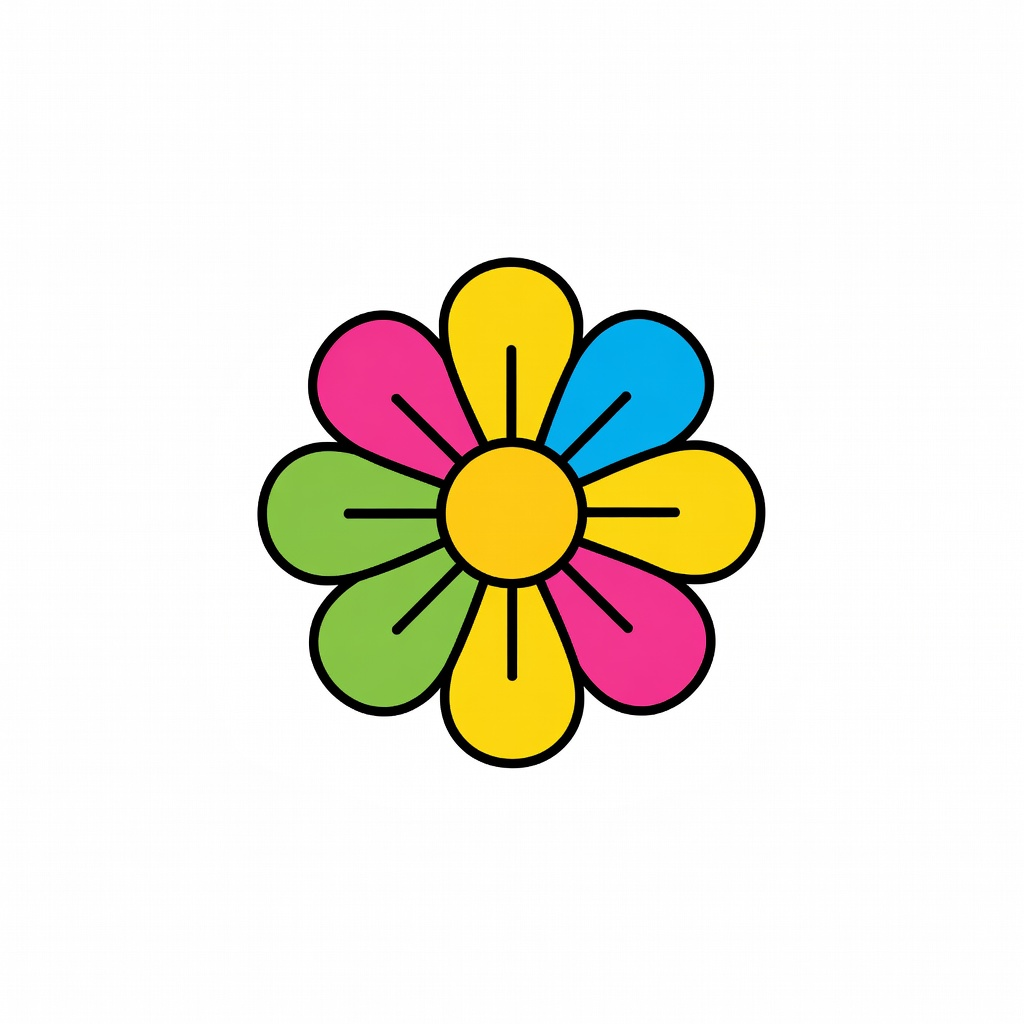 2D Flower