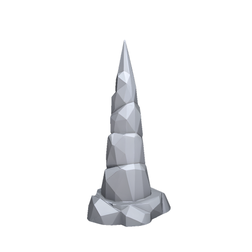 Low Poly Stone Spire