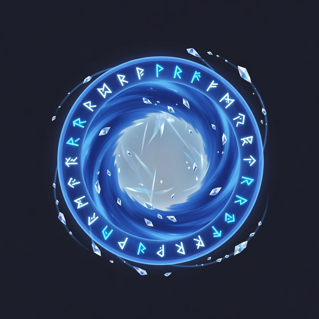 Portal Gateway Icon - Floating Sky City Hub