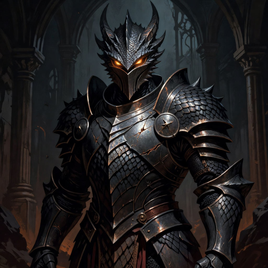 Caballero Dragon - Dragon Knight Portrait