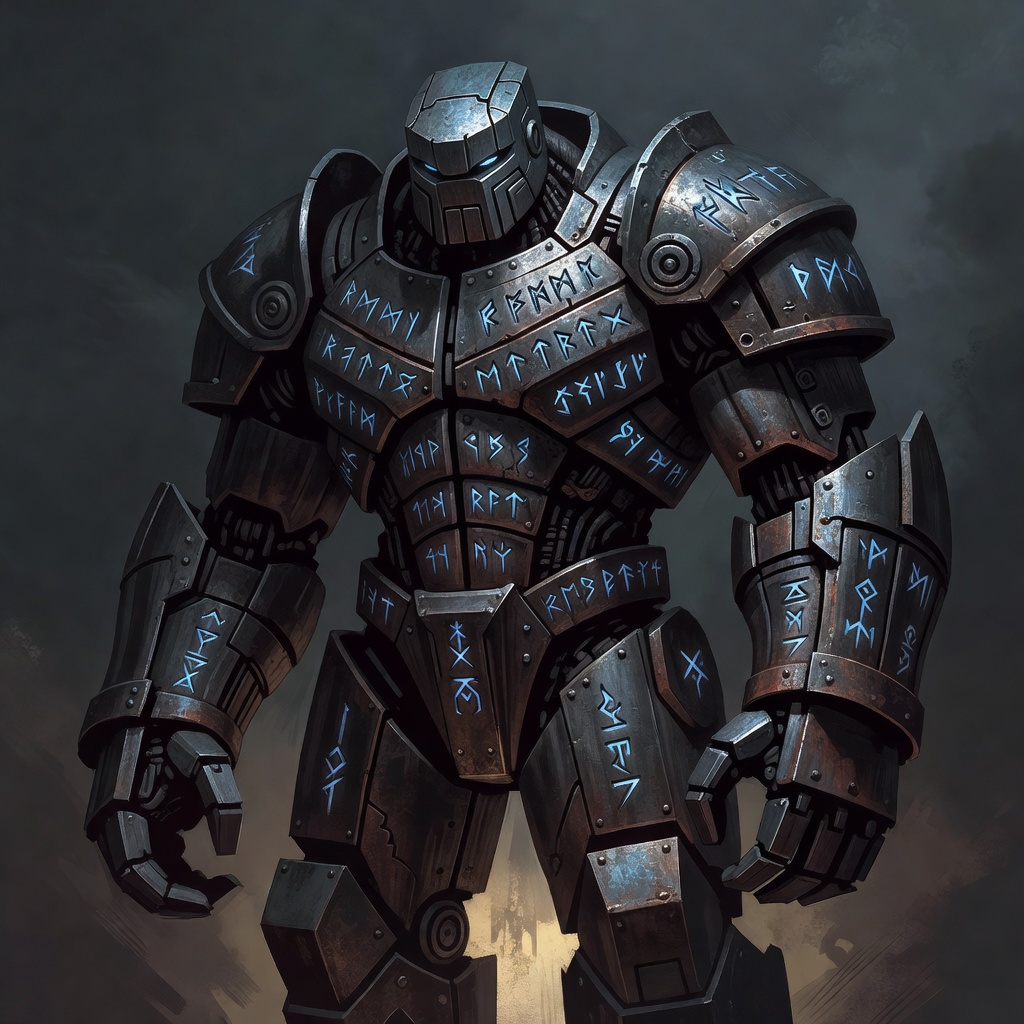 Golem de Hierro - Iron Golem Portrait