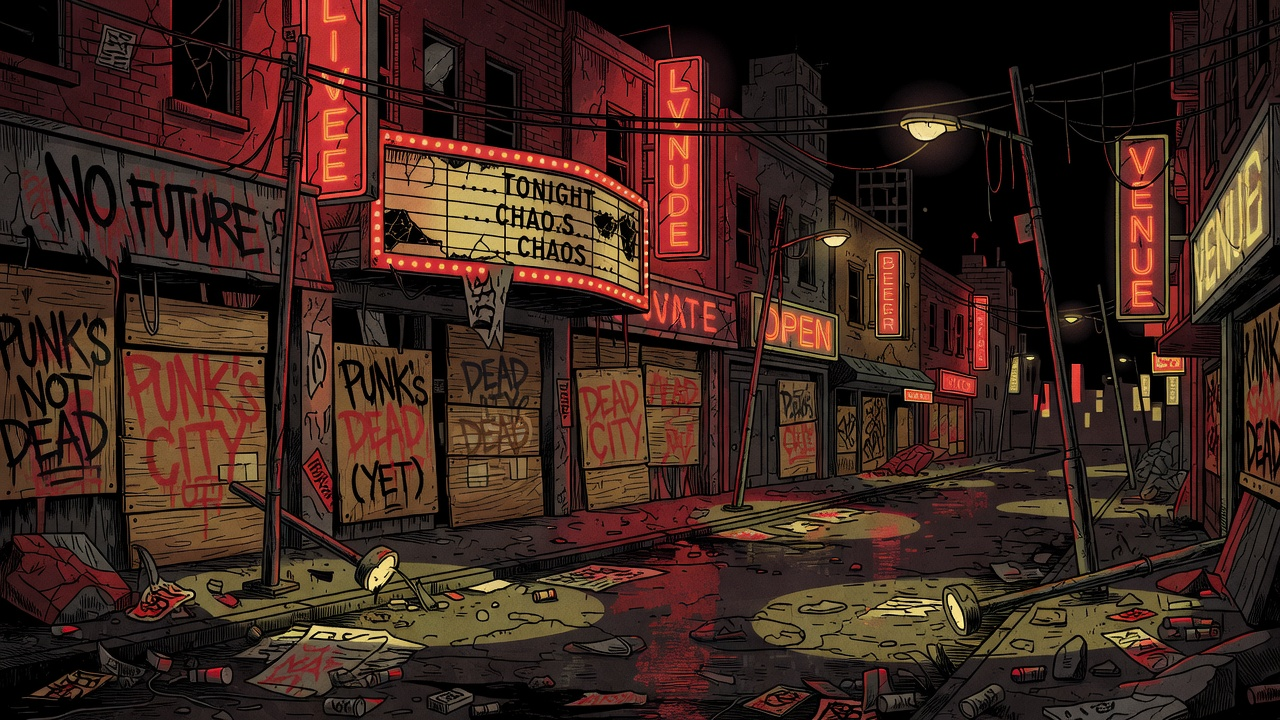 Saturday Crush - Punk District Background (2 / 3)