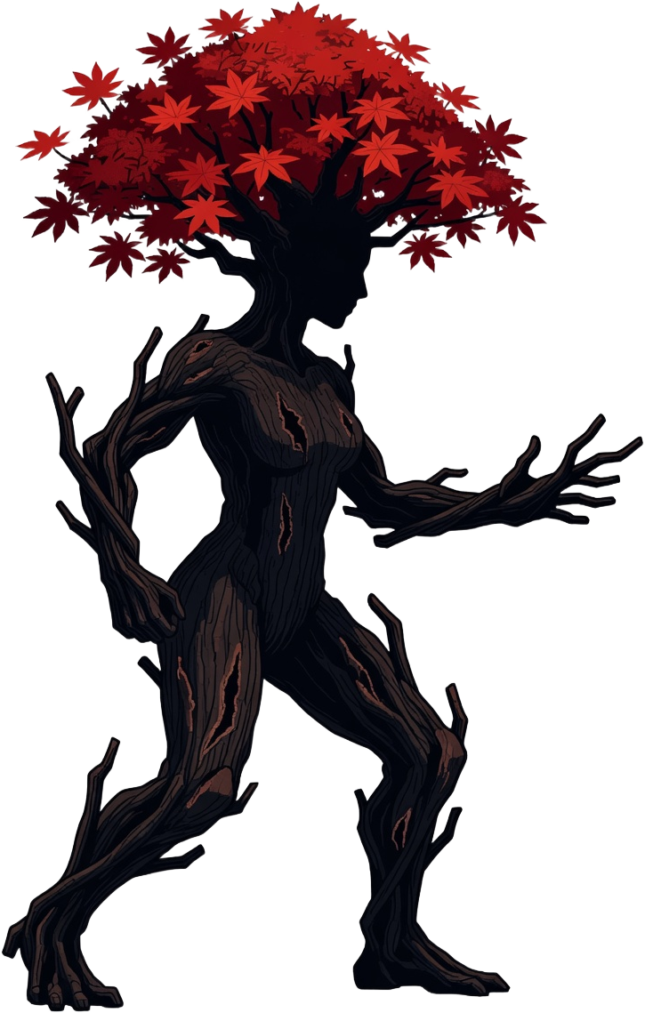 Hardwood Kijo - Red Maple Crown