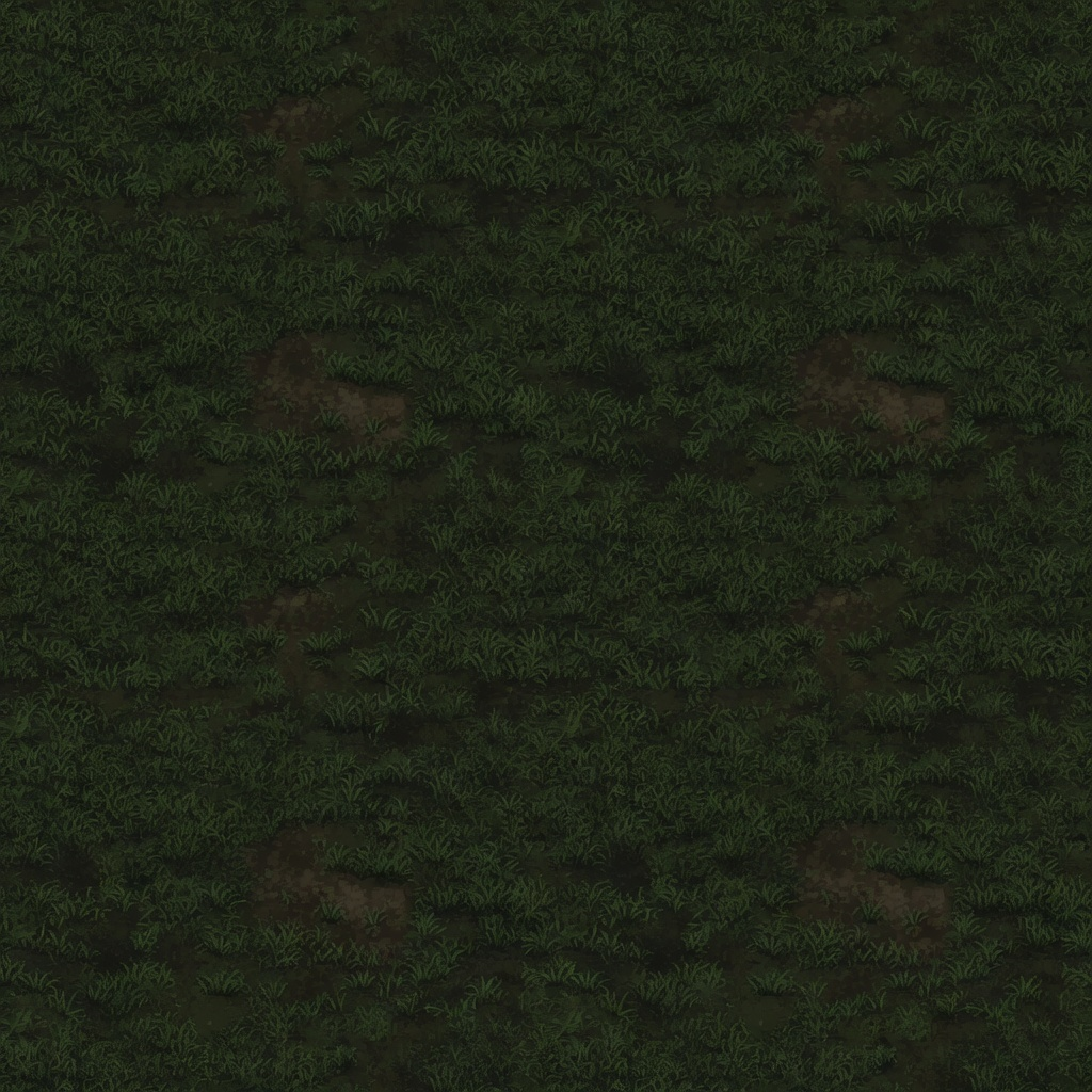 Dark Grass Tile Texture (1 / 2)