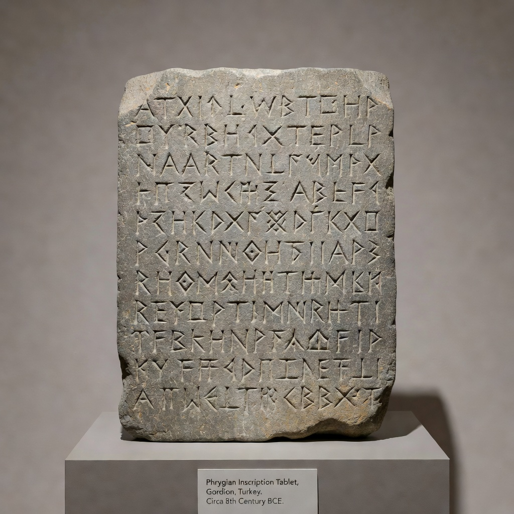 Museum Photo - Phrygian Inscriptions