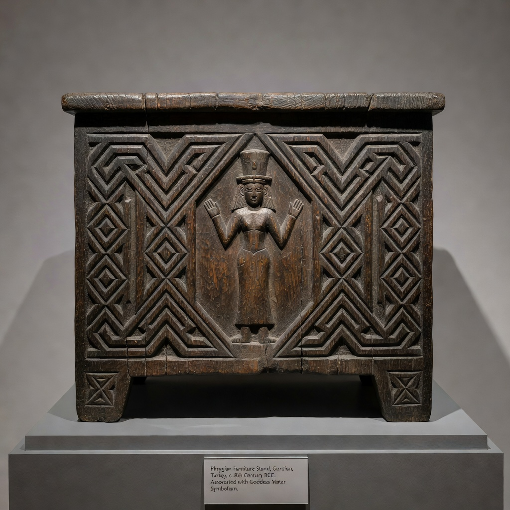 Museum Photo - Wooden Stand