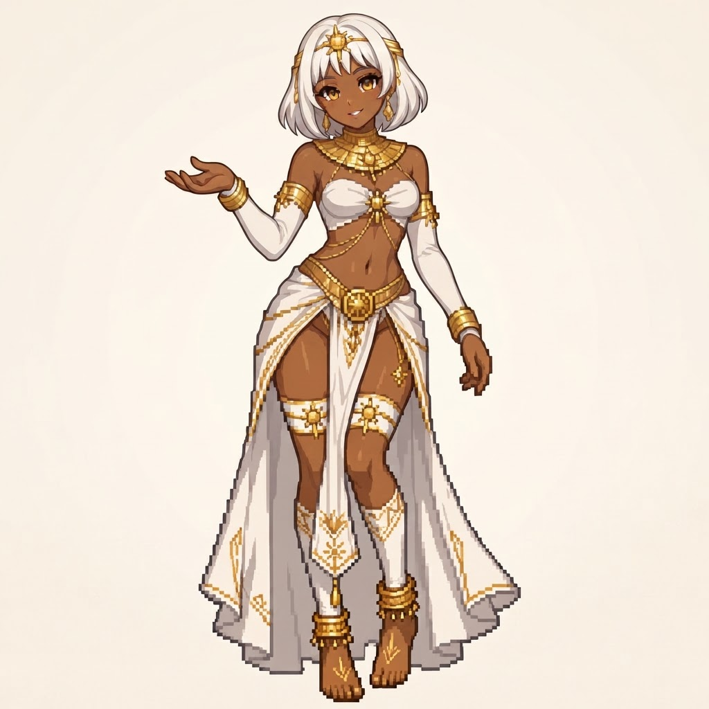 Elegant Desert Priestess