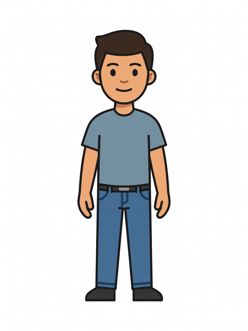 Idle Life Protagonist Sprite