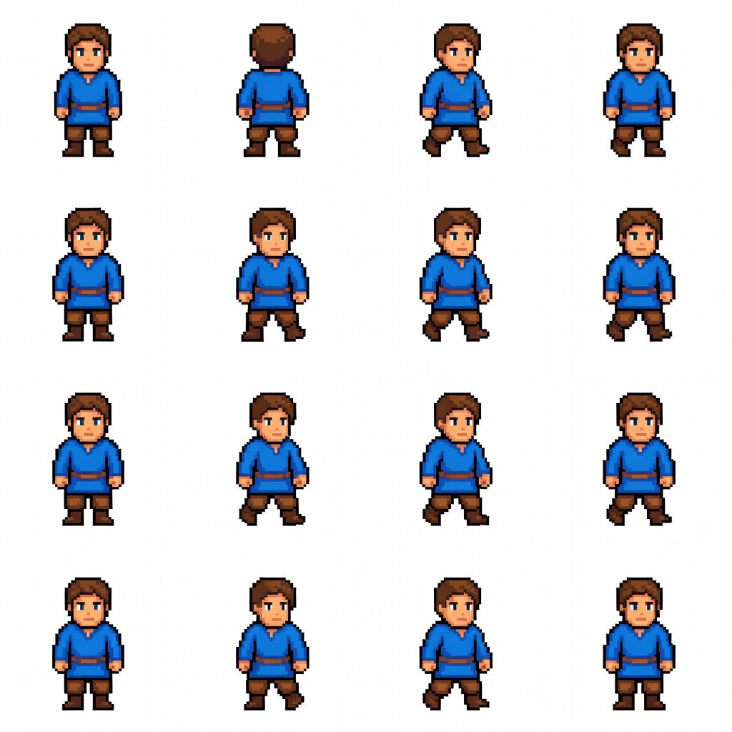 Player Character Spritesheet (2 / 2)