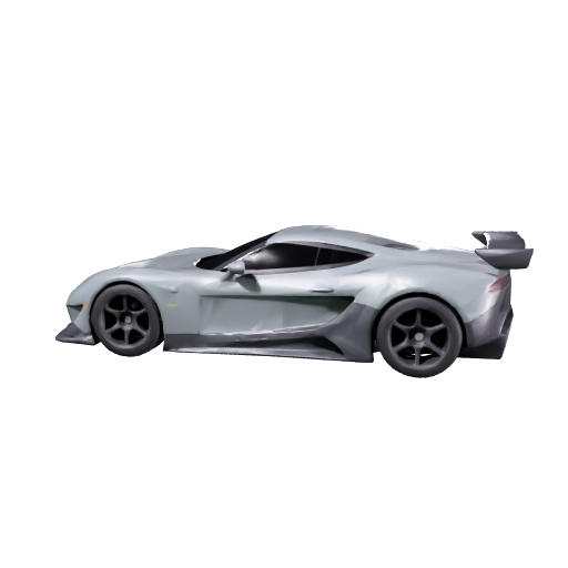 Low Poly Sports Car