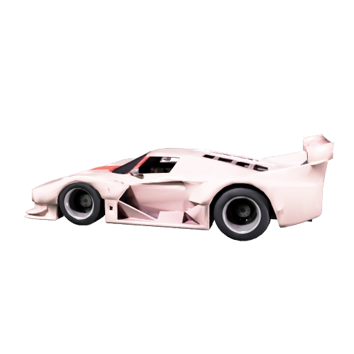 Low Poly Race Car