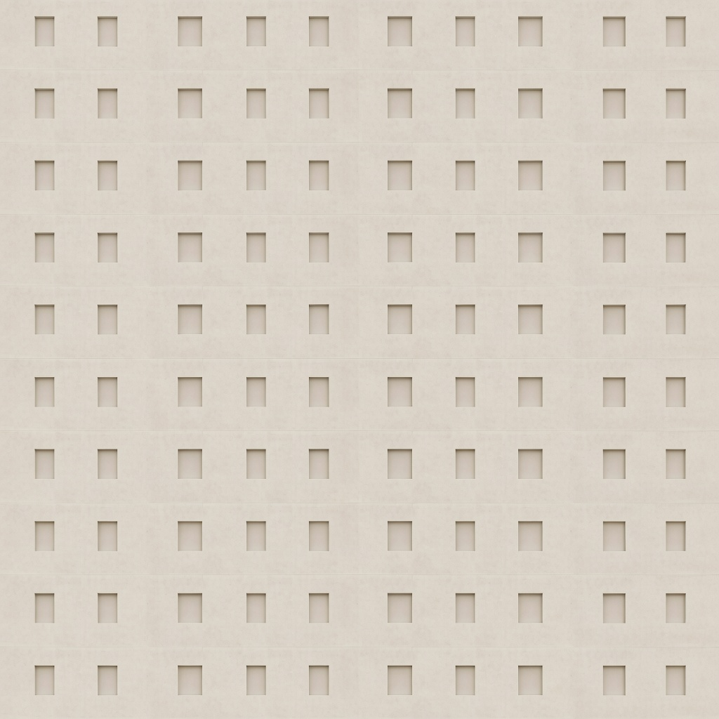 Building Facade Beige Concrete