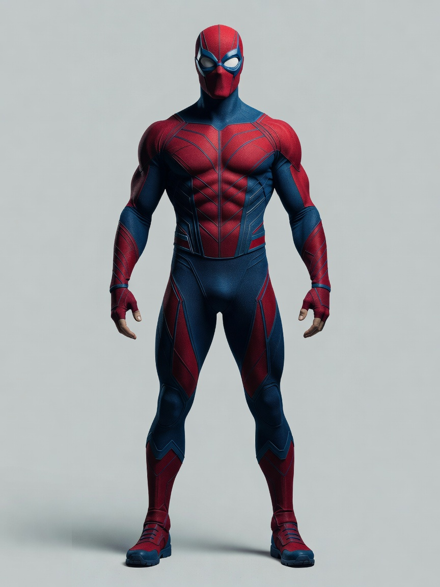 Spider Hero Concept - Gritty Realistic