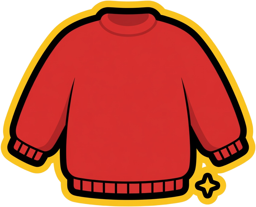 Sweater Red Platform Bonus