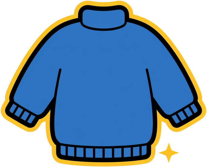 Sweater Blue Platform Bonus