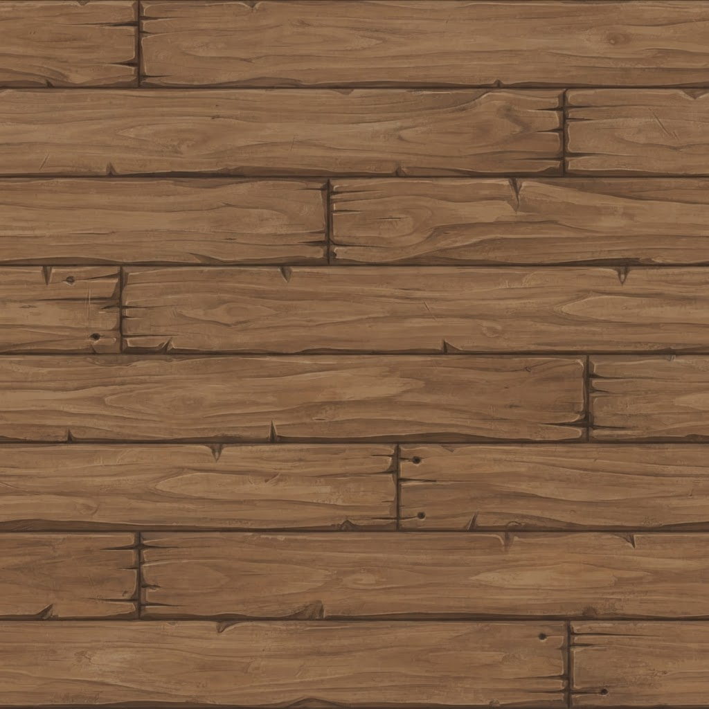 Image: Worn wide oak floorboards, horizontal planks, warm