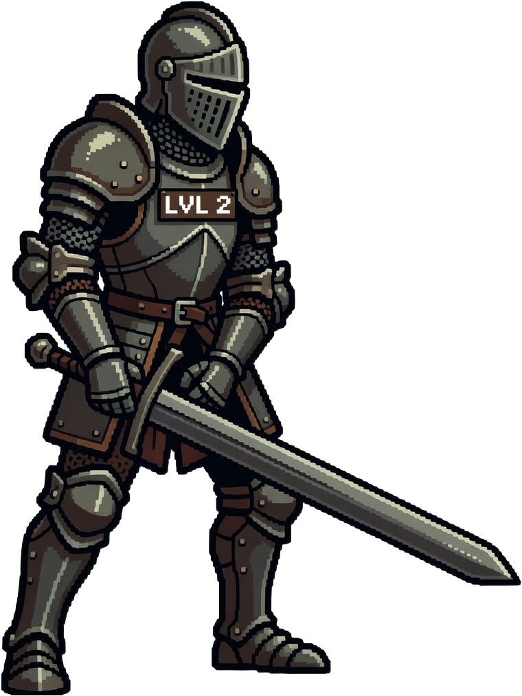 Knight Character Sprite (1 / 2)