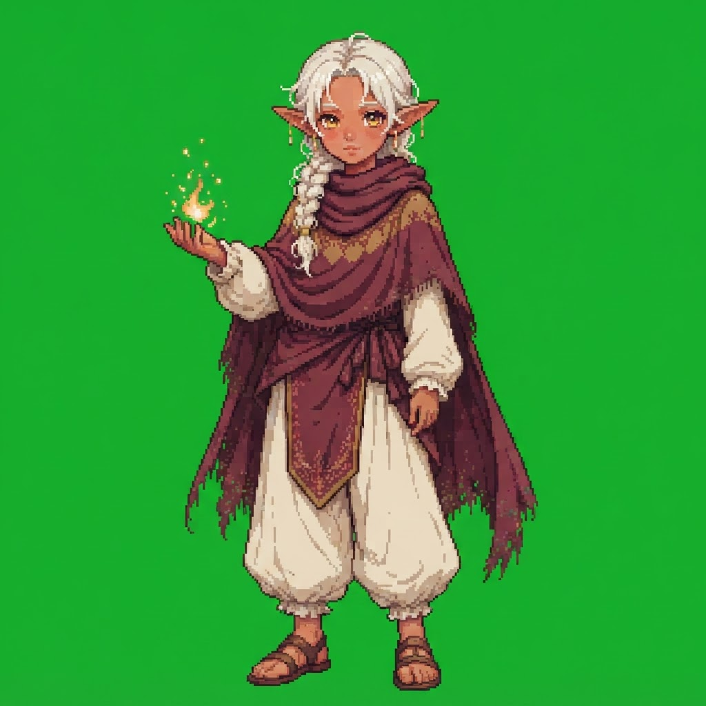 Full-body Fantasy Character Sprite (3)