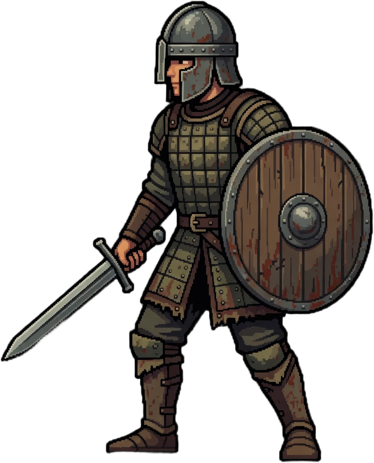 Mercenary Sword and Shield