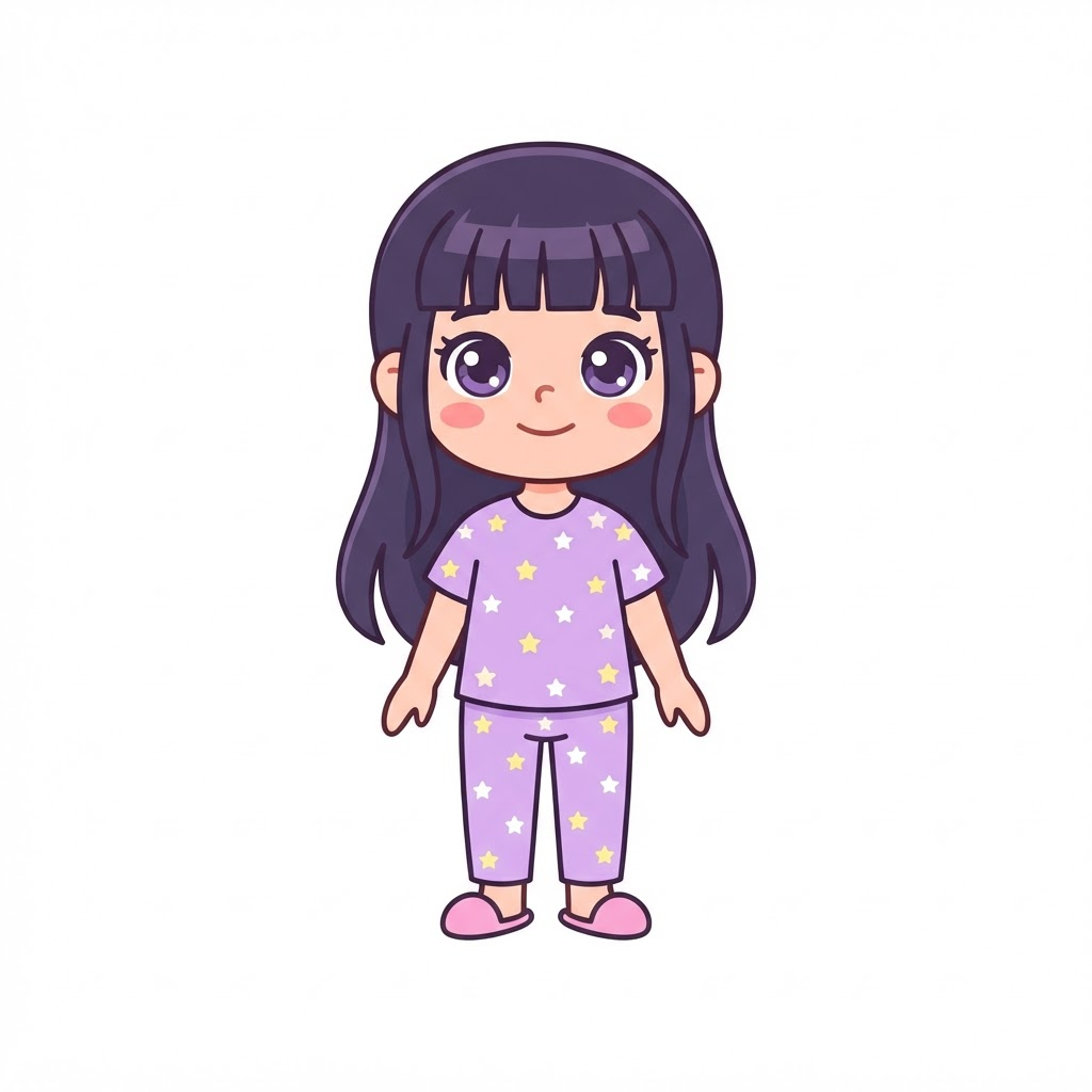 Image: Full body character sprite for a children's dress- - Free ...