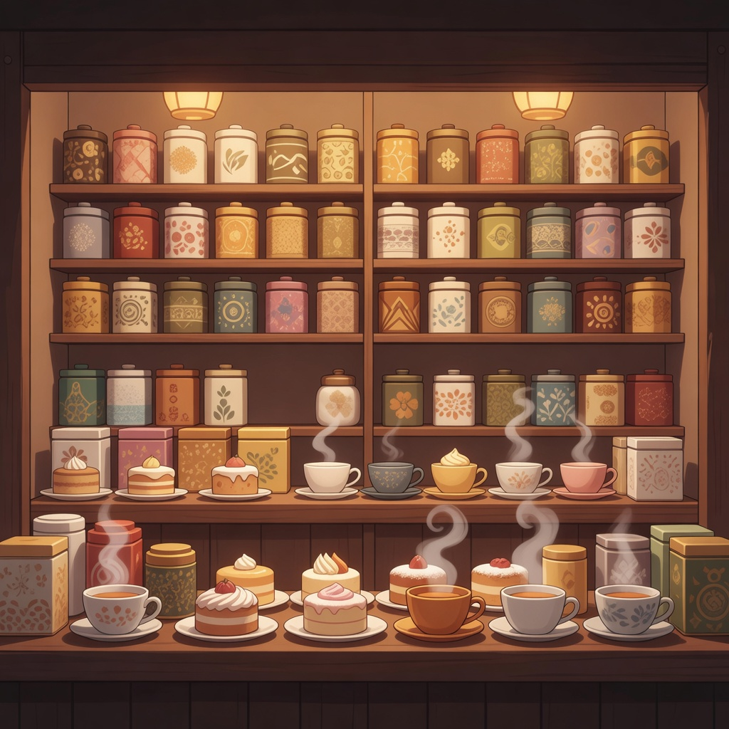 stall_tea interior texture - Free Game Background