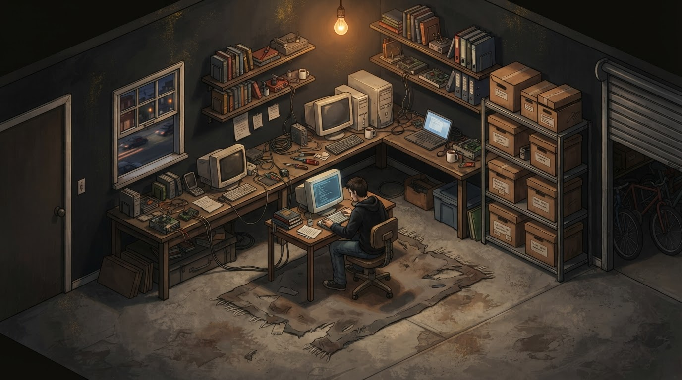المرآب الأول عام ألفين وسبعة - Free Game Background