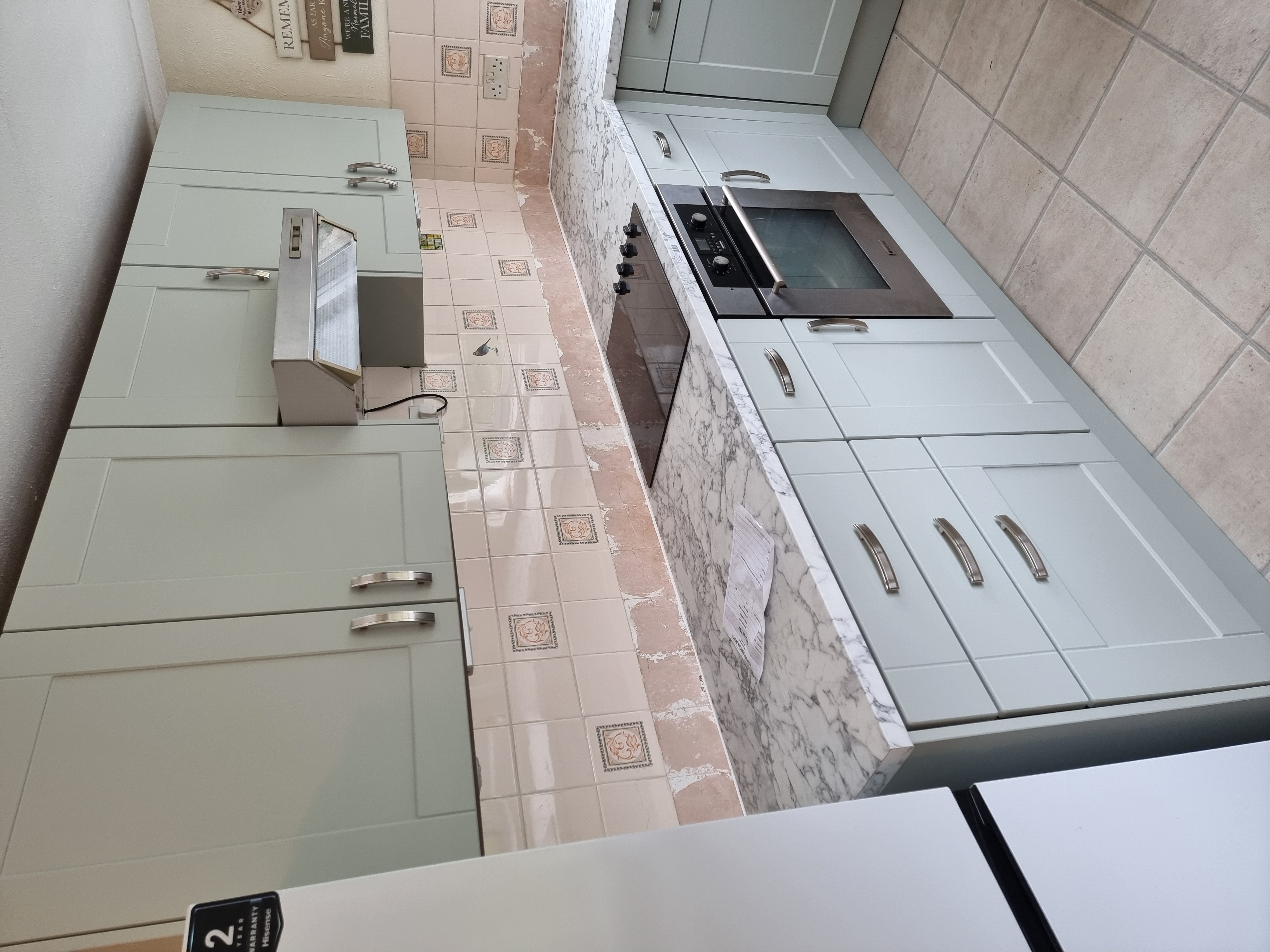 Marble & Heritage Grey Kitchen