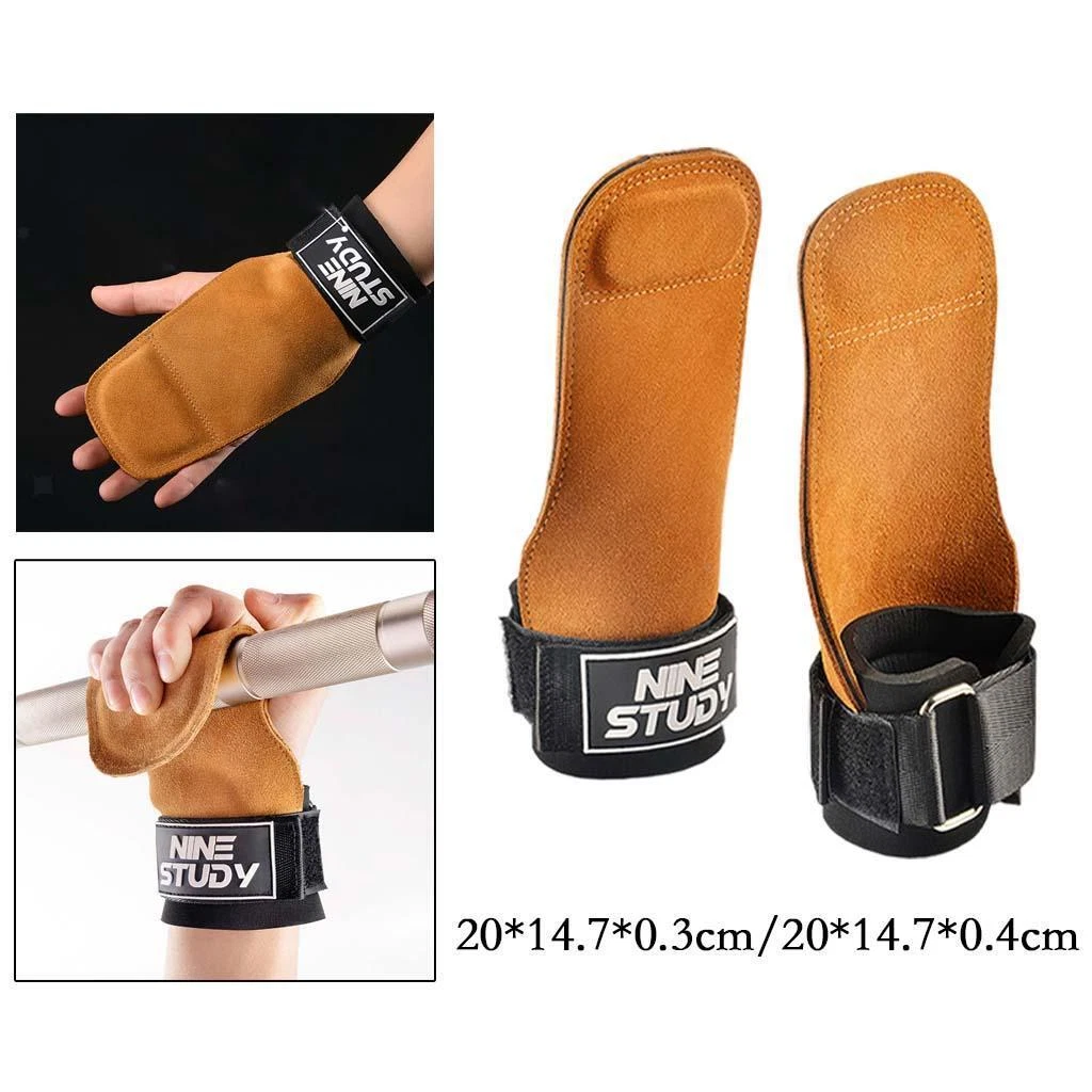 Weight Lifting Wrist Hooks Straps Power Training for Deadlift Pull up Gym